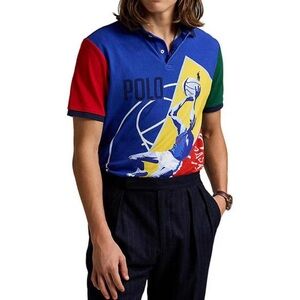 NWT Polo Ralph Lauren Shirt Classic Fit Basketball Mesh Men’s Size Large